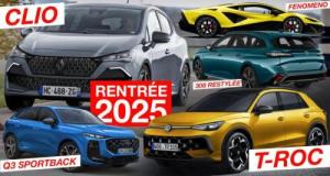 Toutes les nouveautés autos de la rentrée 2025 : plus de 60 modèles attendus
