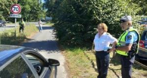 Un automobiliste flashé à 105 km/h dans une avenue : "On est là pour allier pédagogie et répression"