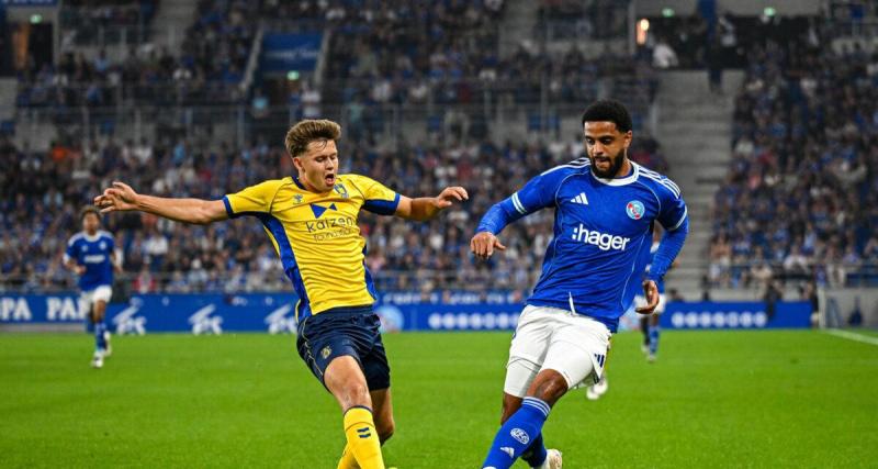  - Bröndby met Strasbourg en danger à la mi-temps