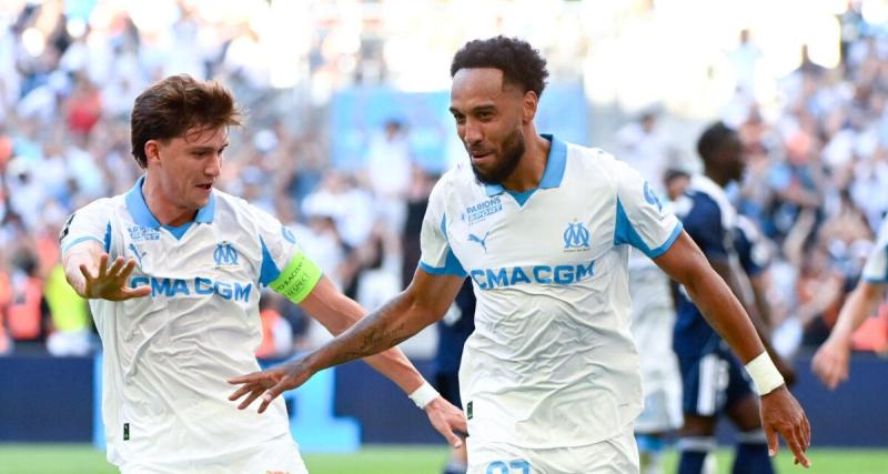  - Grâce à un grand Aubameyang, l’OM devant le Paris FC à la mi-temps