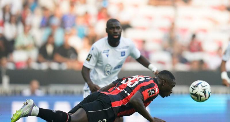  - Match animé entre Nice et Auxerre, les Aiglons devant