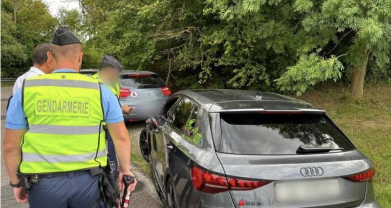  - Flashé à plus de 225 km/h au volant d’une Audi RS3, les gendarmes ferrent d’autres gros poissons