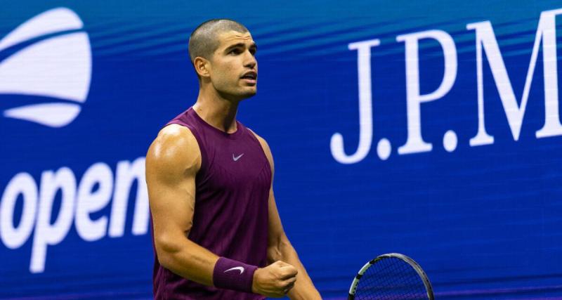  - US Open : quand Carlos Alcaraz prend la tempête à cause de sa nouvelle coupe de cheveux