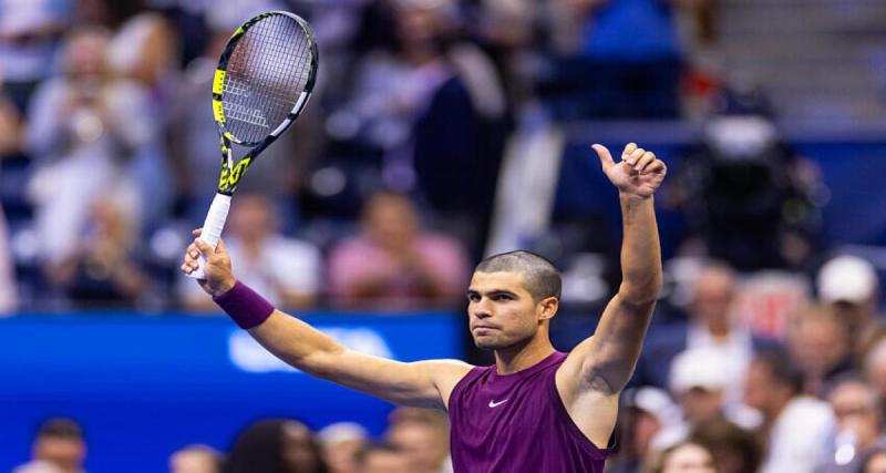  - US Open 2025 : Un deuxième tour très facile pour Carlos Alcaraz