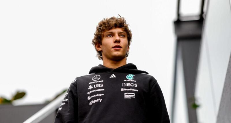  - Mercedes : Antonelli reste prudent après la révélation de Russell