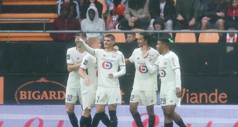  - Sans Giroud, Lille s'offre un récital sur la pelouse de Lorient