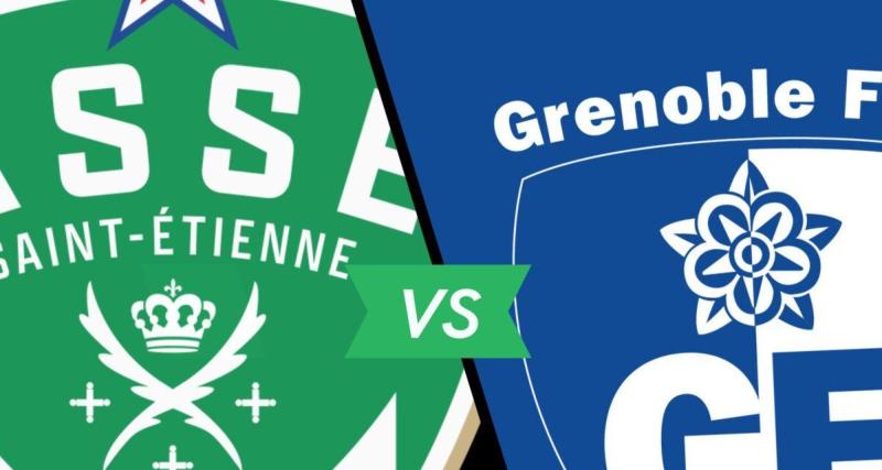  - ASSE - Grenoble : les compos officielles du derby 
