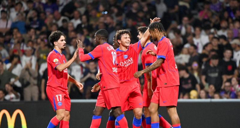  - João Neves marque deux bijoux, Chevalier sort deux pénaltys ... Première mi-temps folle entre Toulouse et le PSG !