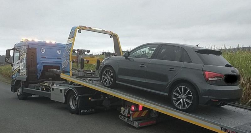  - Flashé à 202 km/h au lieu de 90, son Audi A1 finit en fourrière