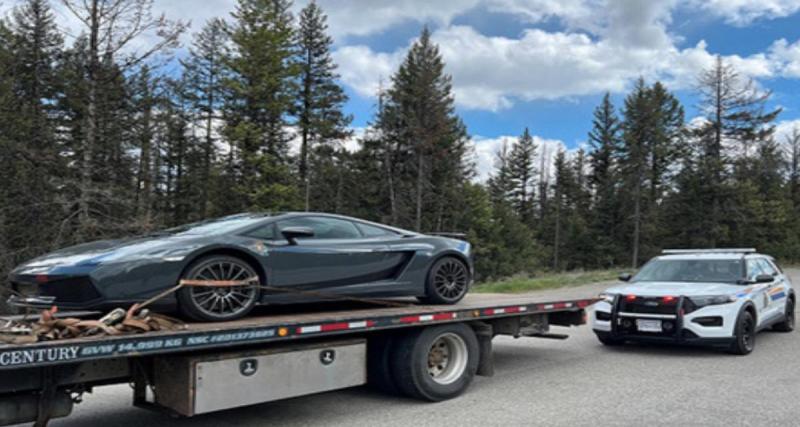  - Il emprunte la Lamborghini de sa mère… Elle finit en fourrière