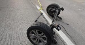 Une voiture volée retrouvée… mais détruite par l’intervention de la police