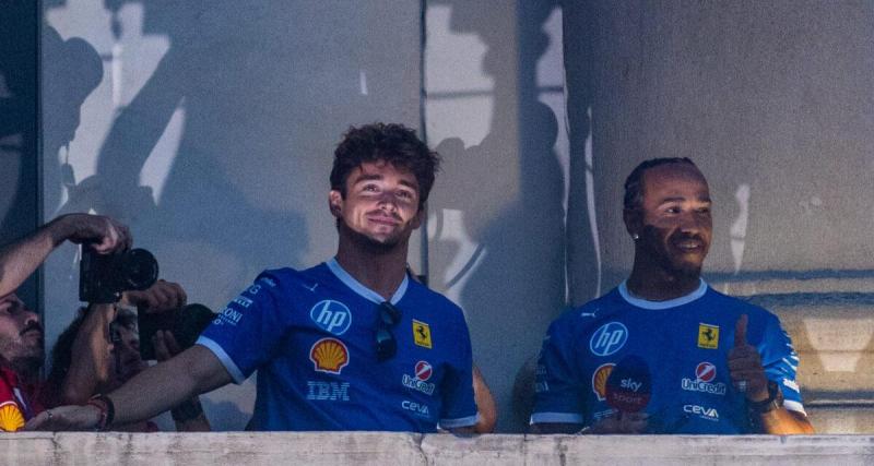  - Ferrari : Charles Leclerc évoque la pression pour Lewis Hamilton avant le GP d'Italie, avec un respect important