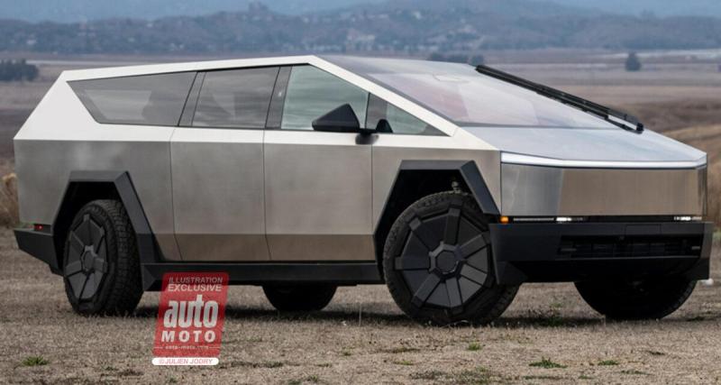  - Tesla Cybertruck : un dérivé break en préparation ? La vidéo qui intrigue