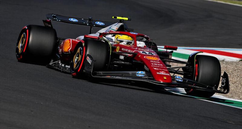  - F1 : Lewis Hamilton enflamme Monza sur deux roues