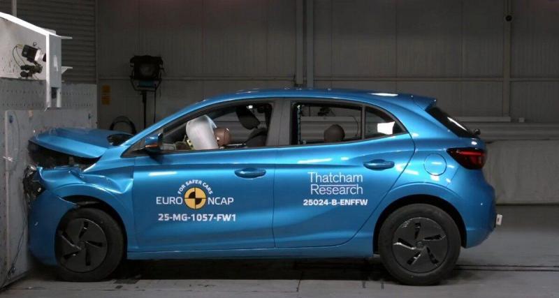  - Un défaut jamais vu sur cette voiture chinoise, ce test de sécurité est lunaire