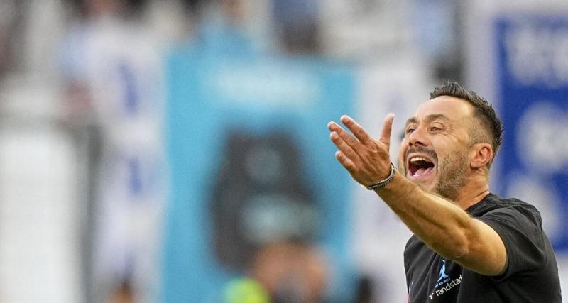  - OM - Lorient : le gros regret de De Zerbi sur le mercato