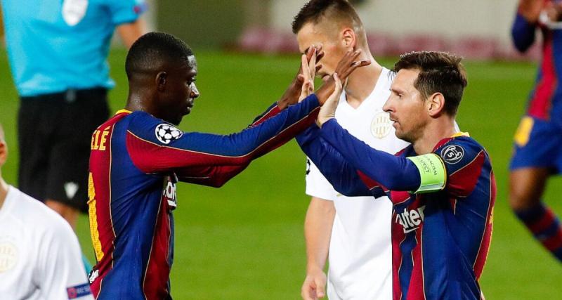  - PSG : Dembélé déclare sa flamme à Lionel Messi