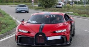 En entrant dans un parking, il frôle la jante de sa Bugatti… Au moins 10 000 euros partis en fumée