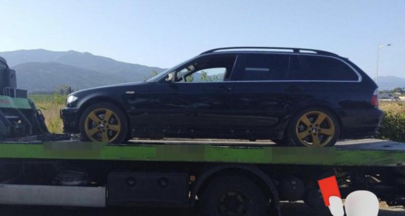 Flashé à 188 km/h au volant d’une BMW série 3, la police corse ne rigole pas avec les délinquants