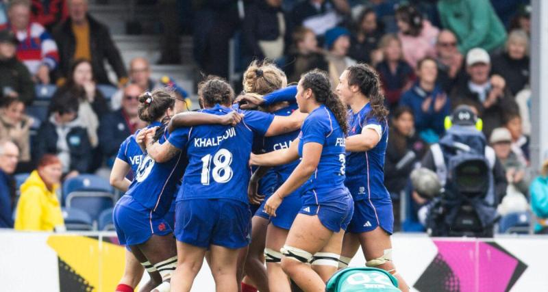  - XV de France (F) : D'un record à un autre, les Bleues se font voir à la Coupe du monde
