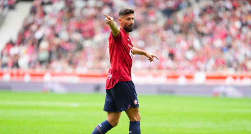  - LOSC : Olivier Giroud auteur d'un très beau geste pour un coéquipier face à Toulouse