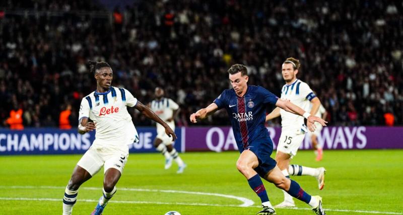  - Ligue des Champions : à la pause, le PSG fait le break contre l'Atalanta