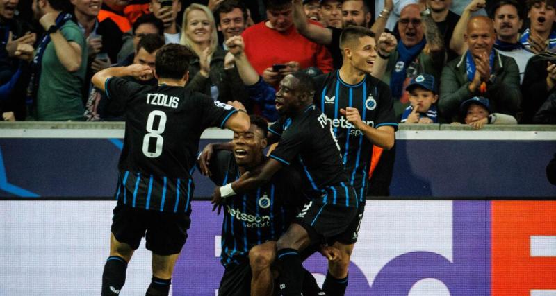  - Monaco logiquement humilié par le Club Bruges à la mi-temps