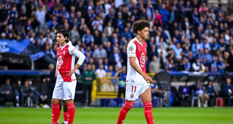  - Monaco humilié par Bruges à la mi-temps, les chiffres sont terribles