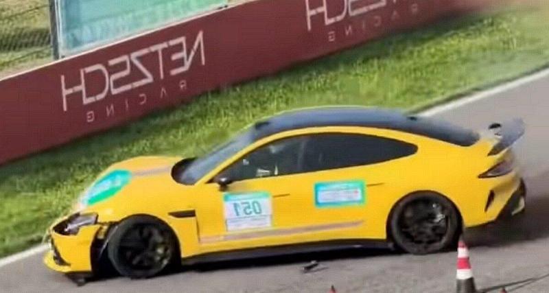  - Il perd le contrôle de la Xiaomi SU7 Ultra en accélérant et finit dans le mur