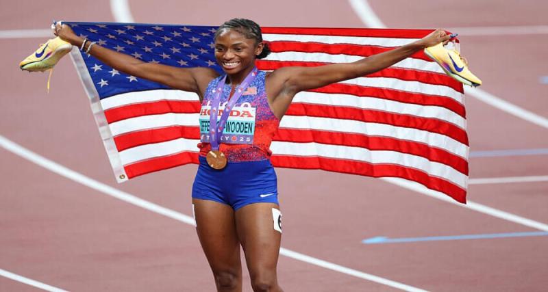  - Mondiaux d'athlétisme : Le double coup de tonnerre de Jefferson-Wooden