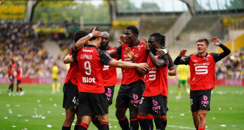  - Rennes devant à la pause face à Nantes dans un derby bouillant