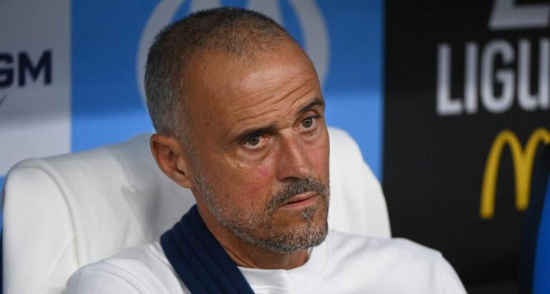  - PSG : "Nous ne sommes pas habitués à perdre", la réaction de Luis Enrique après la défaite à Marseille
