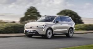 Le Volvo EX90 passe au 800V pour une recharge plus rapide