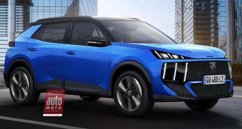  - L’actuel Peugeot 2008 devrait bénéficier d’un second restylage