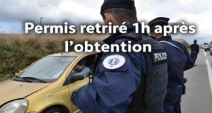Une heure seulement après avoir obtenu son permis de conduire… ce conducteur le rend déjà