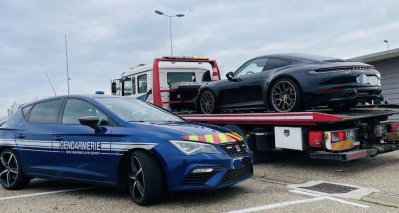  - Flashée à plus de 250 km/h, une Porsche 911 fait sensation… avant d’être rapidement interceptée