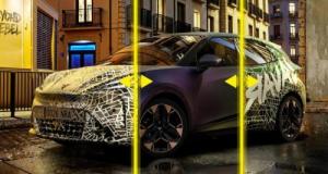Future Cupra Raval : décamouflez-la vous-même en faisant glisser votre curseur de gauche à droite