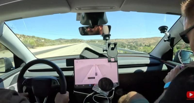  - L’Autopilot de leur Tesla se crashe après 100 km, la traversée des USA s’arrête là