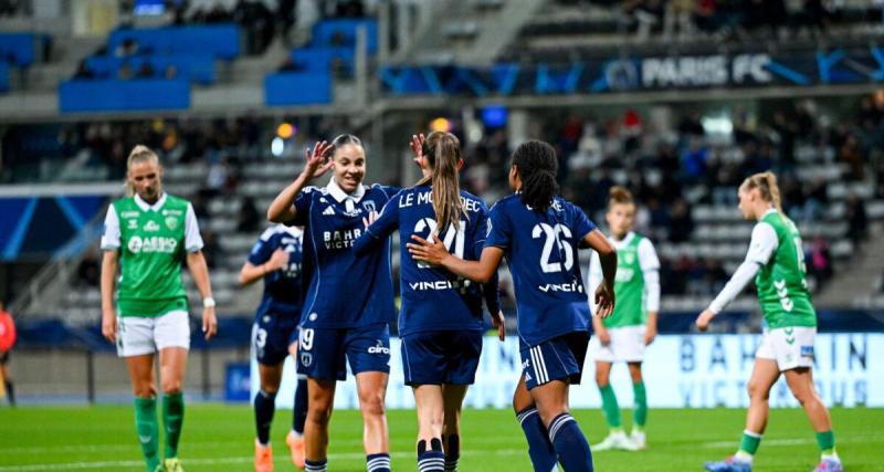  - Arkema Première Ligue : le Paris FC reçu 3/3 après sa victoire contre l’ASSE