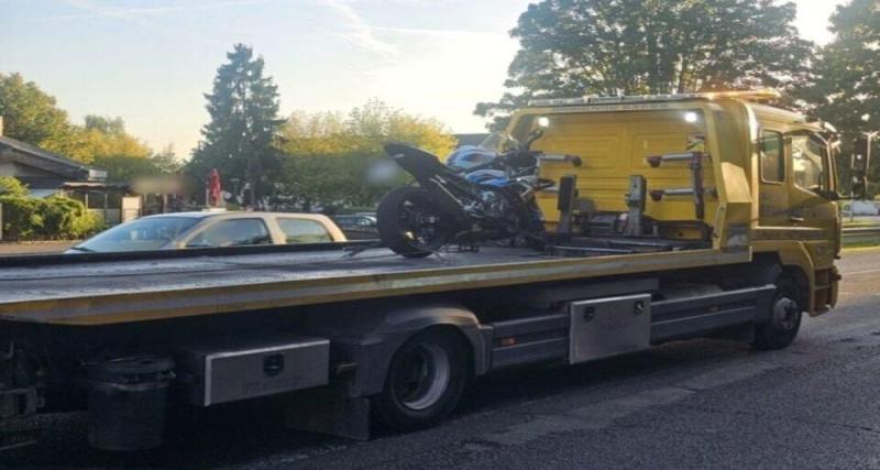  - Il plante son compteur à 245 km/h… sa moto finit à la fourrière en 30 secondes