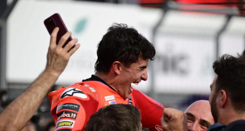  - MotoGP : En larmes, Marc Marquez raconte la face cachée de son 9e titre