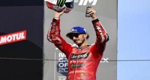 MotoGP : Il s’en est fallu de peu pour que Bagnaia subisse le pire à Motegi
