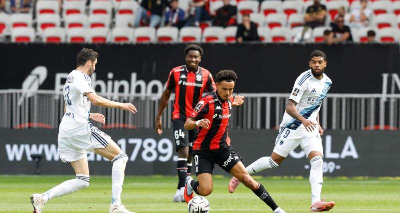  - Ligue 1 : sans être brillant, Nice devant à la pause face au Paris FC