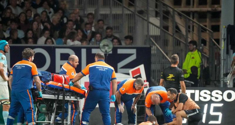  - Toulon : inquiétude pour un international français, évacué sur civière après un gros choc