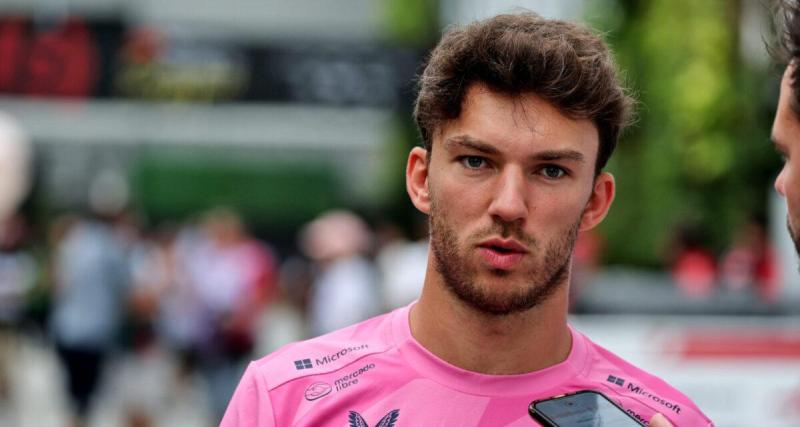  - Alpine : vers un sacré changement pour Pierre Gasly, qui avoue des discussions