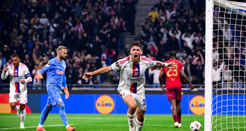  - Ligue Europa : à la pause, l'OL mène contre Salzbourg