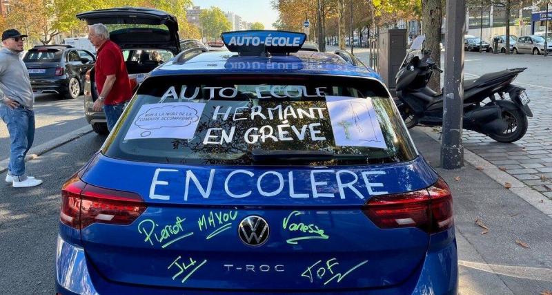  - Auto-écoles, des grèves hebdomadaires pour plus de places à l'examen ?