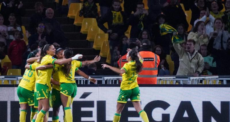  - Arkema Première Ligue : victoire historique de Nantes à la Beaujoire contre le Paris FC