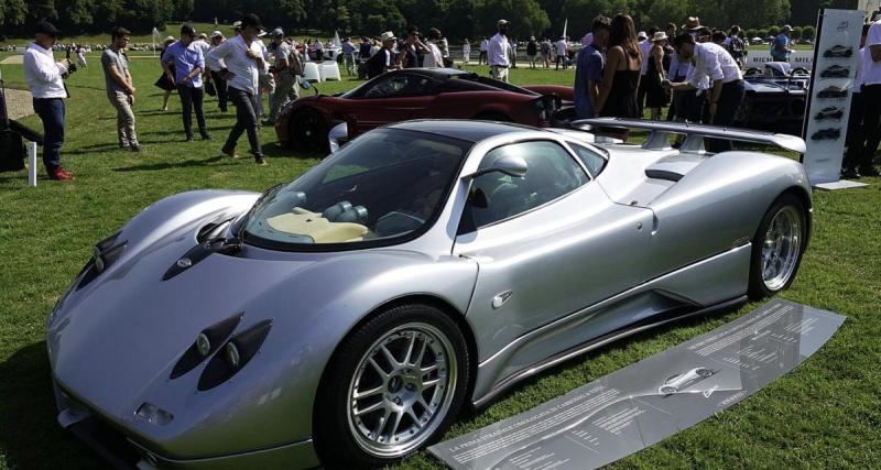  - La Zonda personnelle d’Horacio Pagani s’encastre contre un mur lors du rallye annuel de la marque