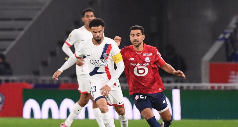  - Première mi-temps décevante entre Lille et le PSG, pas de but à la pause !